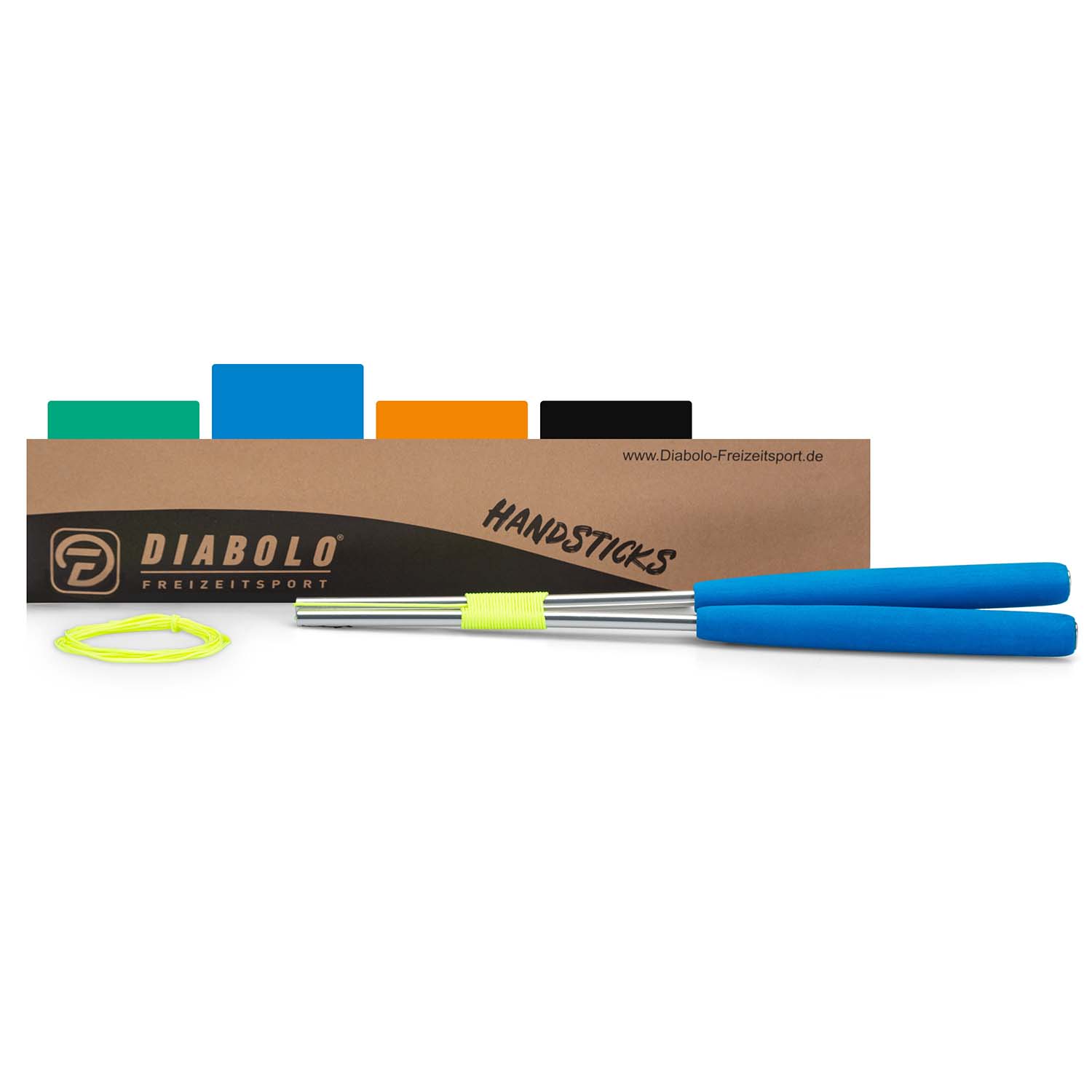 Diabolo Freizeitsport Diabolo Handsticks in blau kaufen!