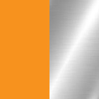 orange/silber