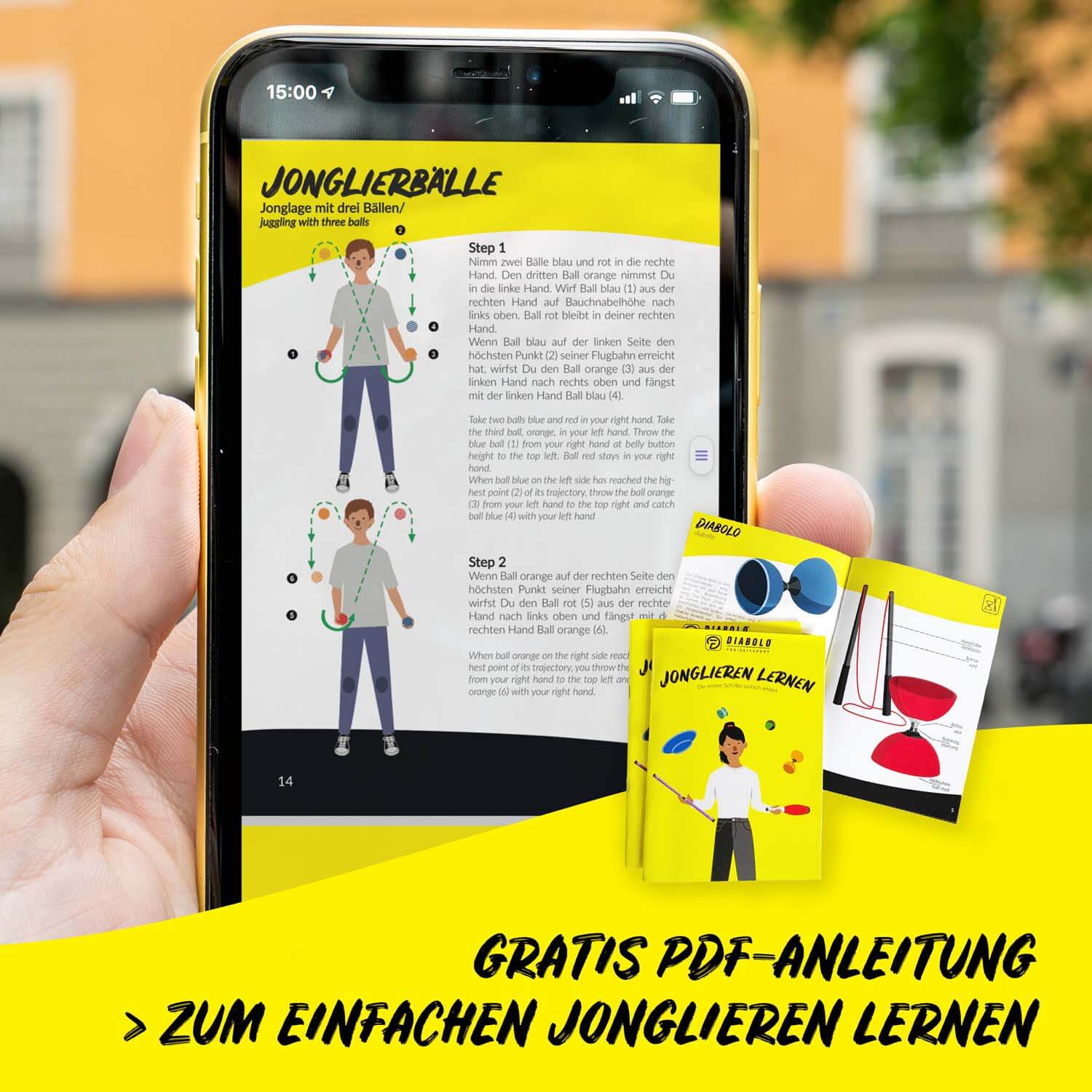 Diabolo Freizeitsport - Einfaches Jonglieren Lernen Anleitung Gratis Pdf Download